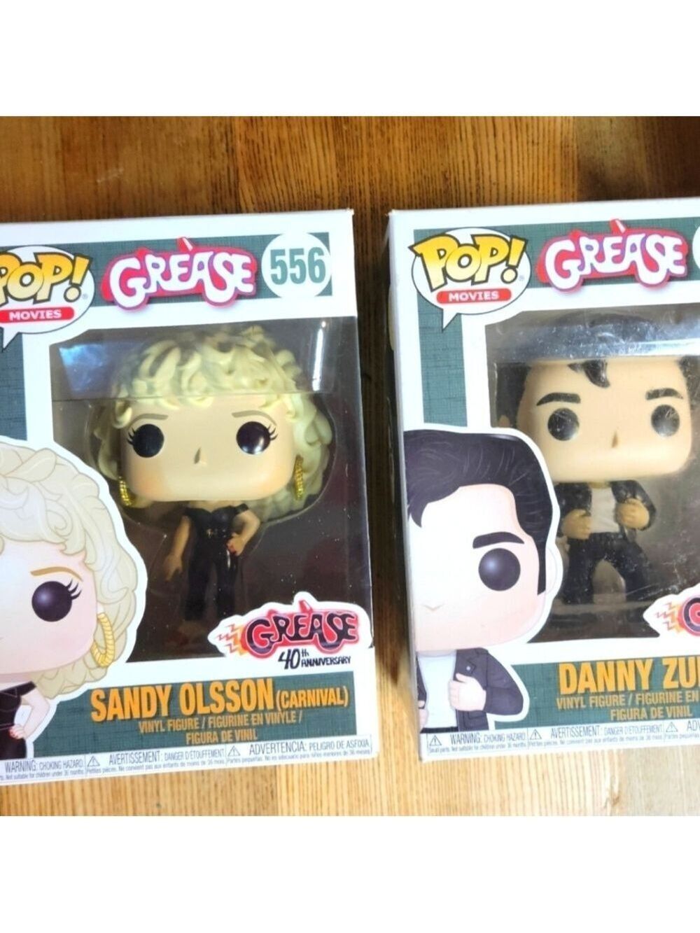 Funko Pop Movies Danny Zuko Sandy Olsson